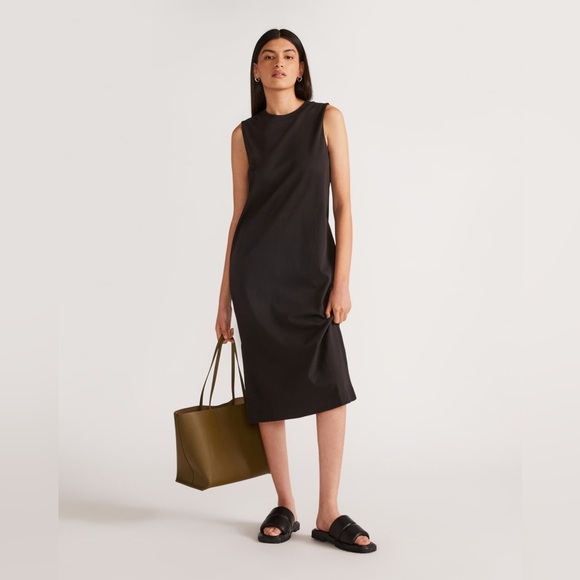 NWOT Everlane The Organic Cotton Weekend Tank Dress - Picture 1 of 16